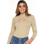 Blusa Casual Caqui - Trucco´s jeans B06023001