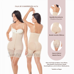 Faja colombiana de compresión alta