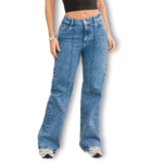 Jeans Wide Leg Mujer Elasticado - T22107832 - Imagen 2