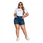 Shorts Talla Grande Tiro Alto –  P32097118 - Imagen 3