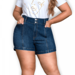 Shorts Talla Grande Tiro Alto –  P32097118